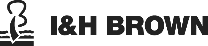 I & H Brown logo